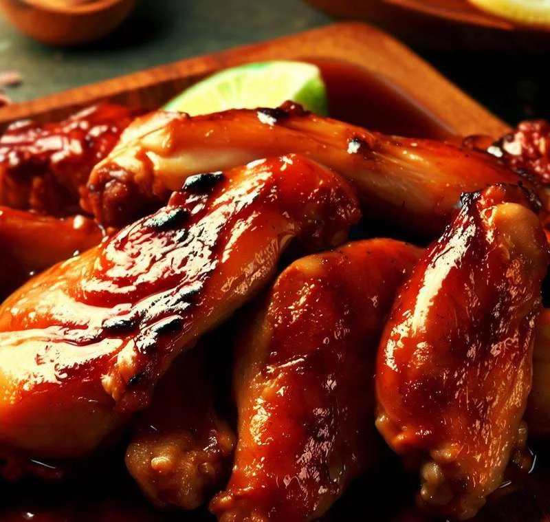 Foto da receita: Segredos da Asa de Frango Marinada no Churrasco