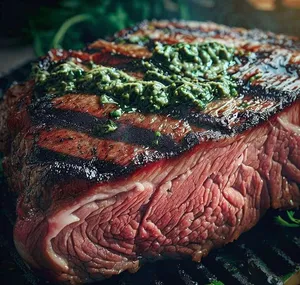 Foto de Bife Ancho com Chimichurri