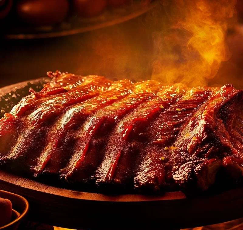 Foto da receita: Costela Assada na Brasa