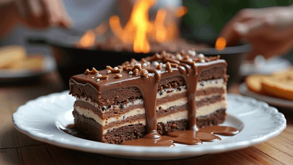 Foto da receita: Delicioso Pavê de Chocolate! 