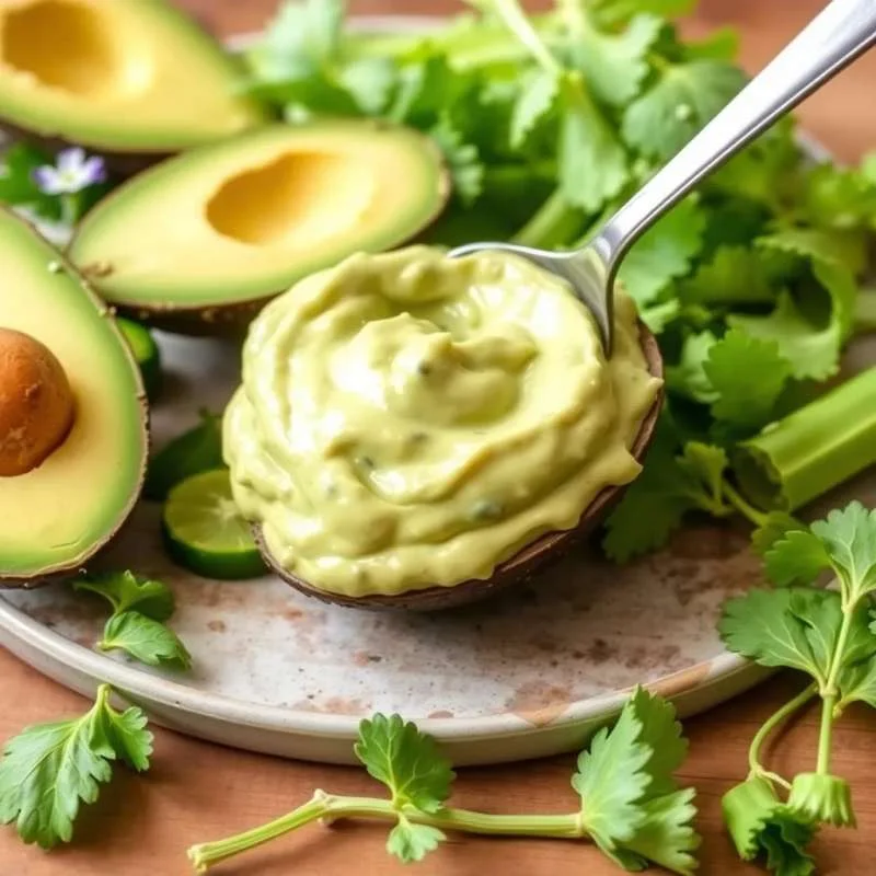 Foto da receita: Maionese Vegana de Abacate