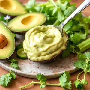 Foto da receita de Maionese Vegana de Abacate