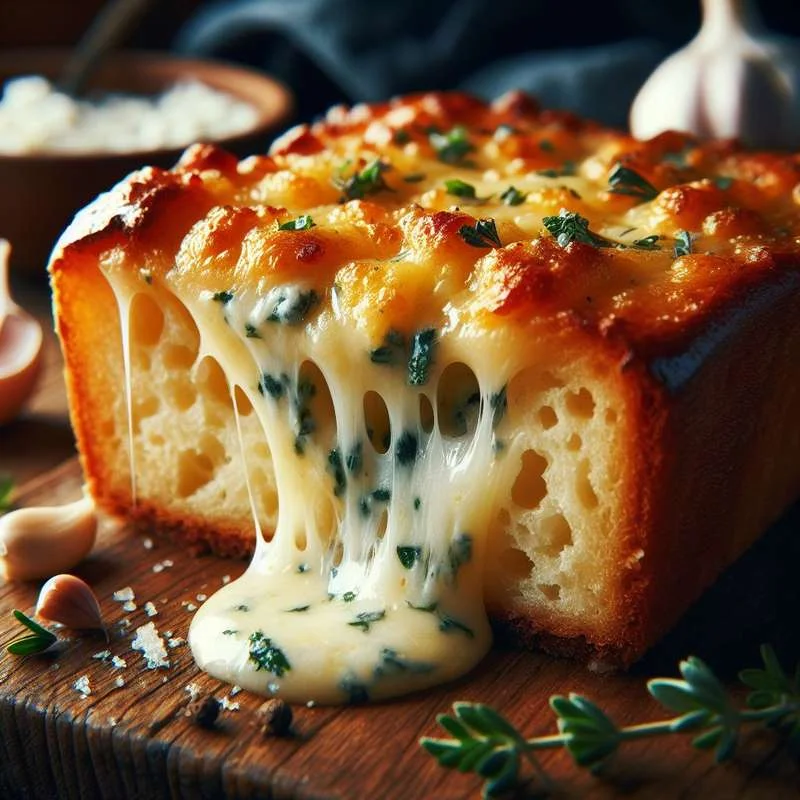 Foto da receita: Pão de Alho com Gorgonzola