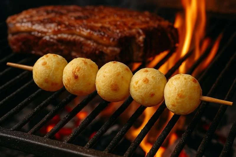 Imagem do post Pão de Queijo no Espeto: A Nova Sensação do Churrasco