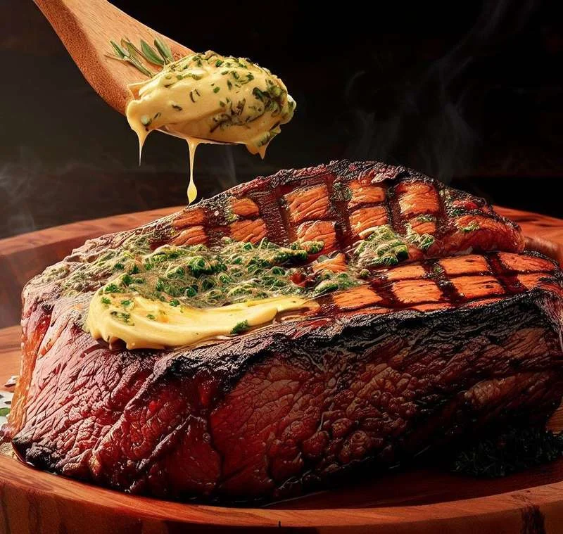 Foto da receita: Picanha com Manteiga de Ervas