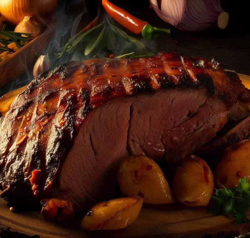 Foto da receita: Picanha Suína Assada