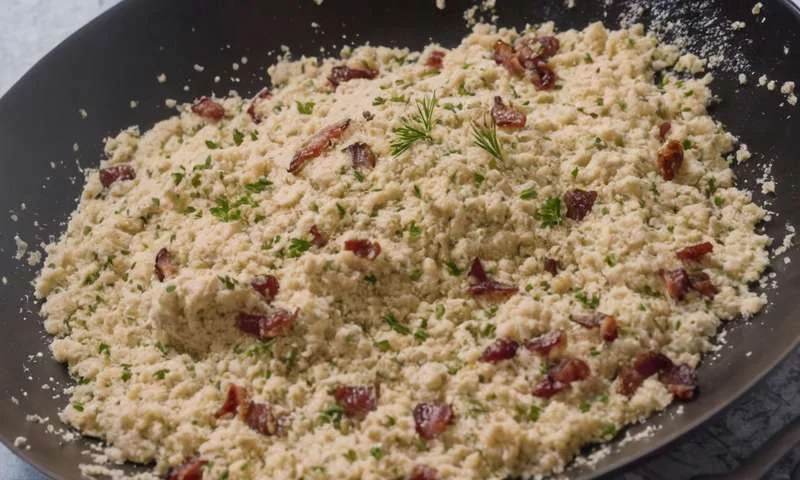 Foto da receita: Receita de Farofa para churrasco