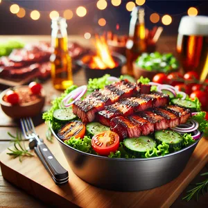 Imagem do post Receitas de Saladas para Churrasco: 8 Opções Deliciosas e Refrescantes